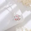 Eudora New 18mm Harmony Ball Humming Bird Pendant Necklace Pregnant Bola Angel Caller Long Chain Personality Jewelry for Women 3