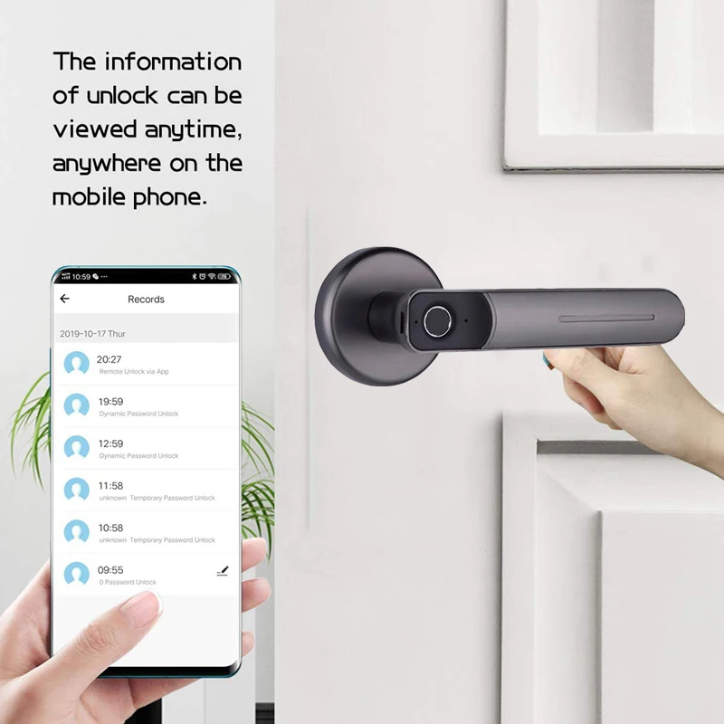 Fingerprint Smart Door Lock 1