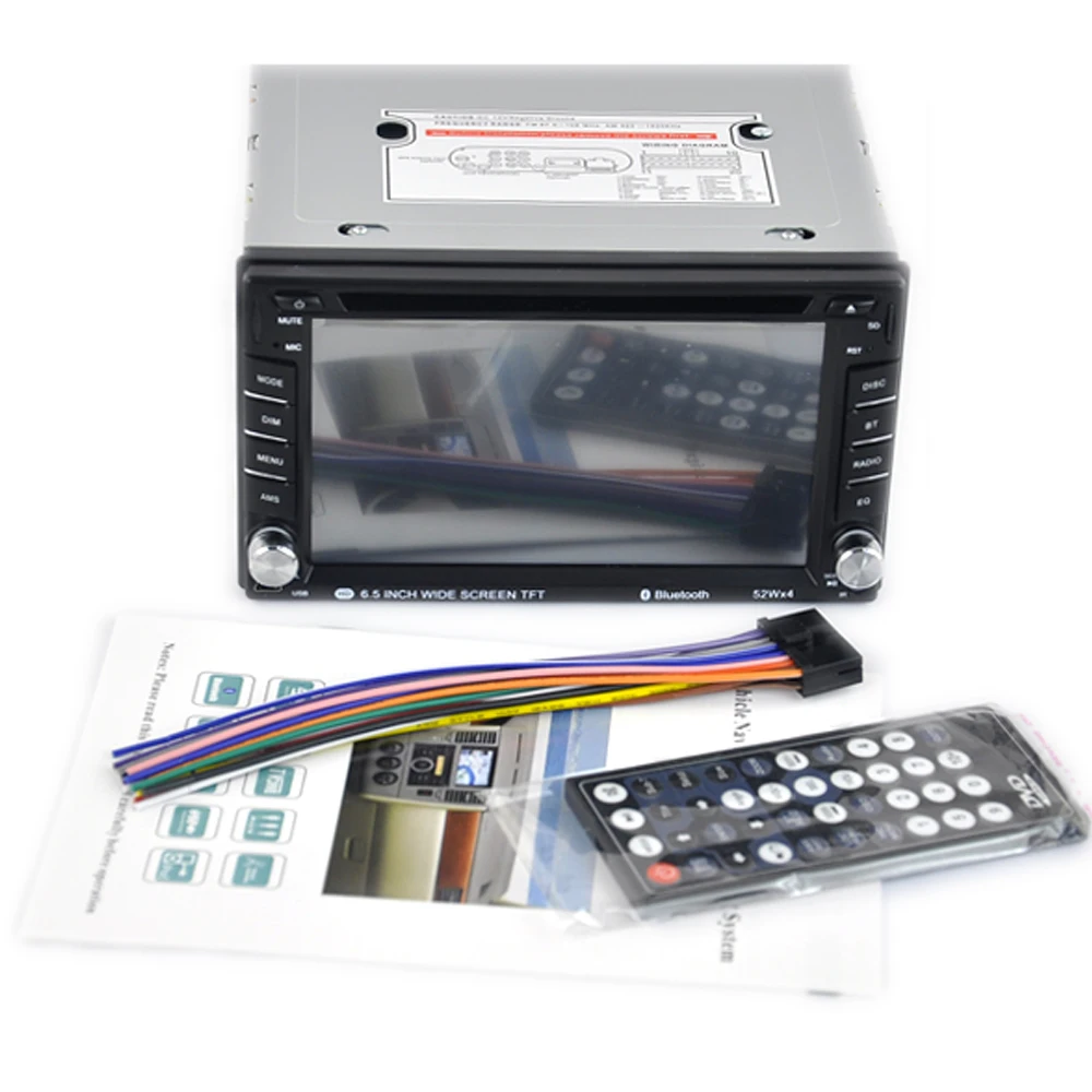 Автомагнитола 2 Din 6 5 дюйма с сенсорным экраном USB/SD/AUX|Автомобильные