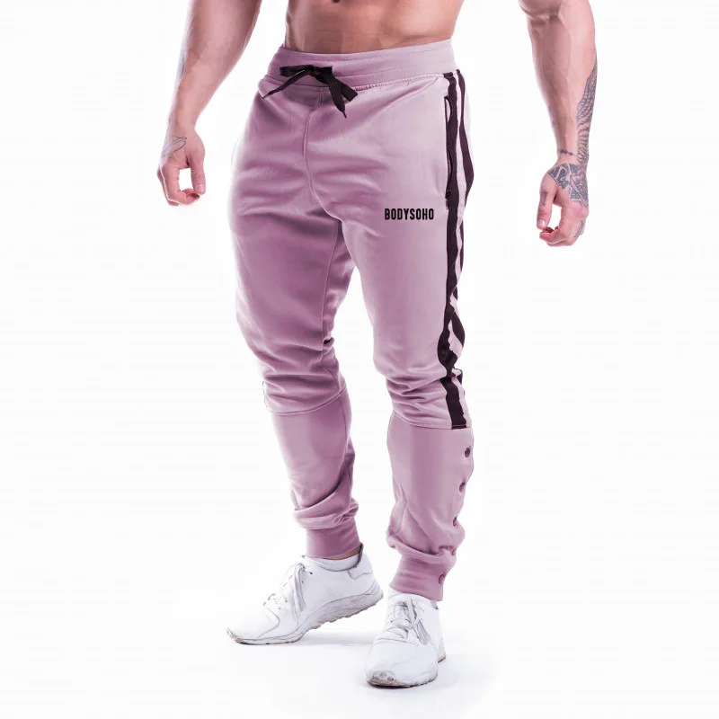 Muscle Dr. Brothers, Европейский и американский стиль, стиль, повседневные гимнастические штаны для мужчин, чистый хлопок, облегающие штаны для фитнеса, мужская одежда
