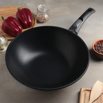 

Frying pan 30 cm "Titanium. Wok", removable handle