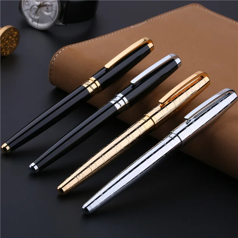 

Picasso 918 Luxury Full Metal Iraurita Fountain Pen 0.5mm Ink Pens Dolma Kalem Caneta Tinteiro Stationery Signing Pens