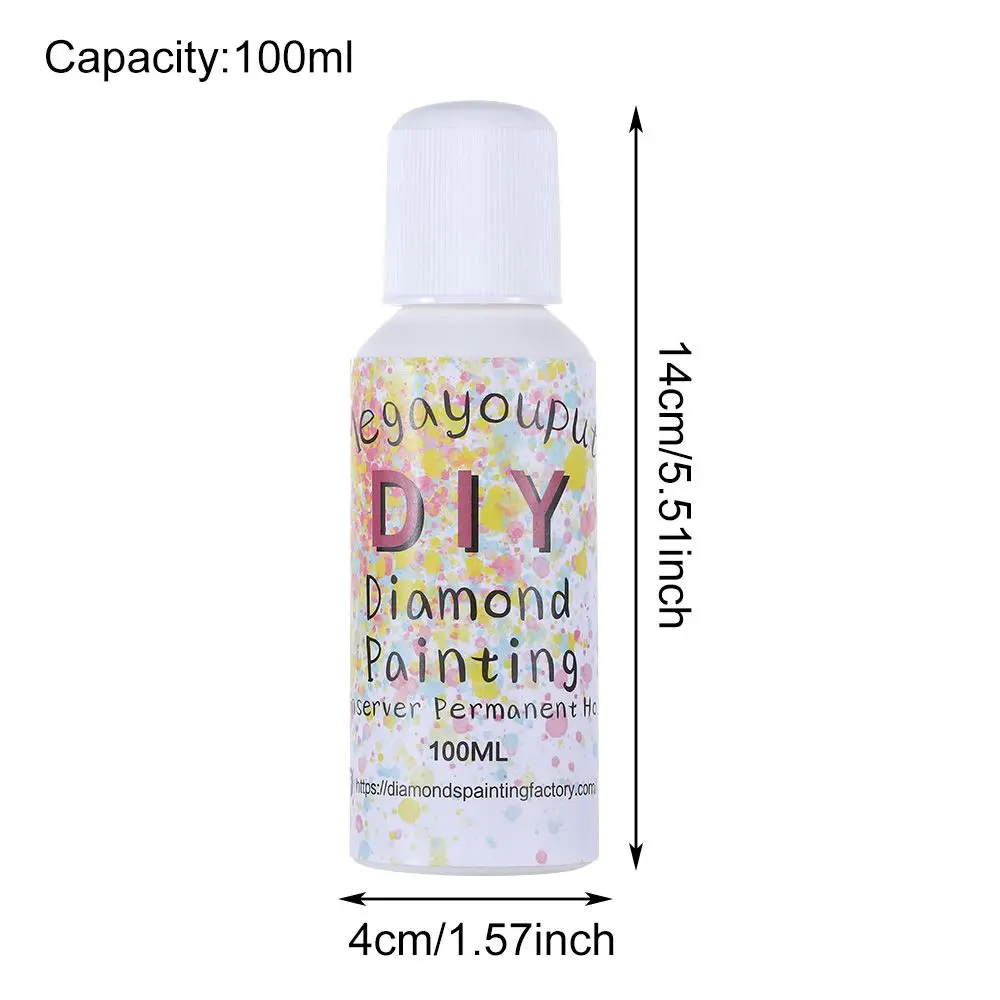 120ML Diamond Painting Sealer Diamond Glue PVA Brightening Seal New Diamond  Painting Glue for Diamond Painting - AliExpress