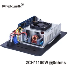 2 канальный 1100W@ 8ohm Профессиональный Мощность усилитель пластина модуля DSP усилитель класса D Модуль Мощность ed сабвуфер Prokustk AM3002