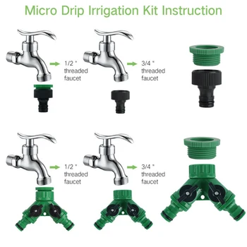

Watering Irrigation Set Accessory Parts PVC Replacement Spray Universal