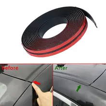 

Universal Car Windshield Roof Seal Noise Insulation Rubber Strip Sticker 2CMx2M Exterior Accessories