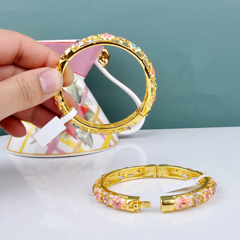 Красивый модный подарок, Пекин, cloisonne браслет, новые полые кристаллы