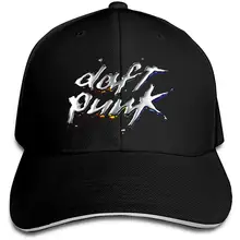 Daft Панк Унисекс Регулируемая Сэндвич кепка бейсболка классическая Хип-Хоп плоская шляпа