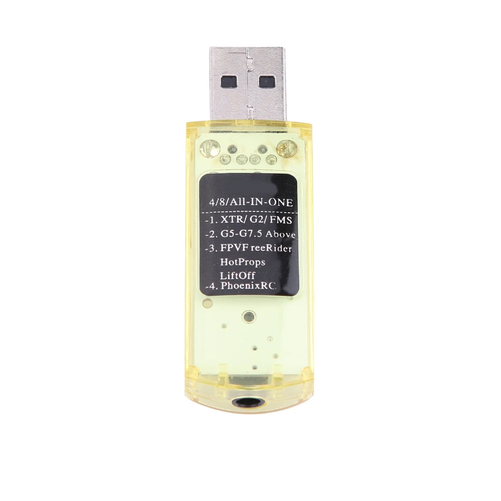 Puseky 22 в 1 RC usb-симулятор с кабелями для Realflight G7/G6/G5 Phoenix 4 E2HG симулятор спасенная игрушка