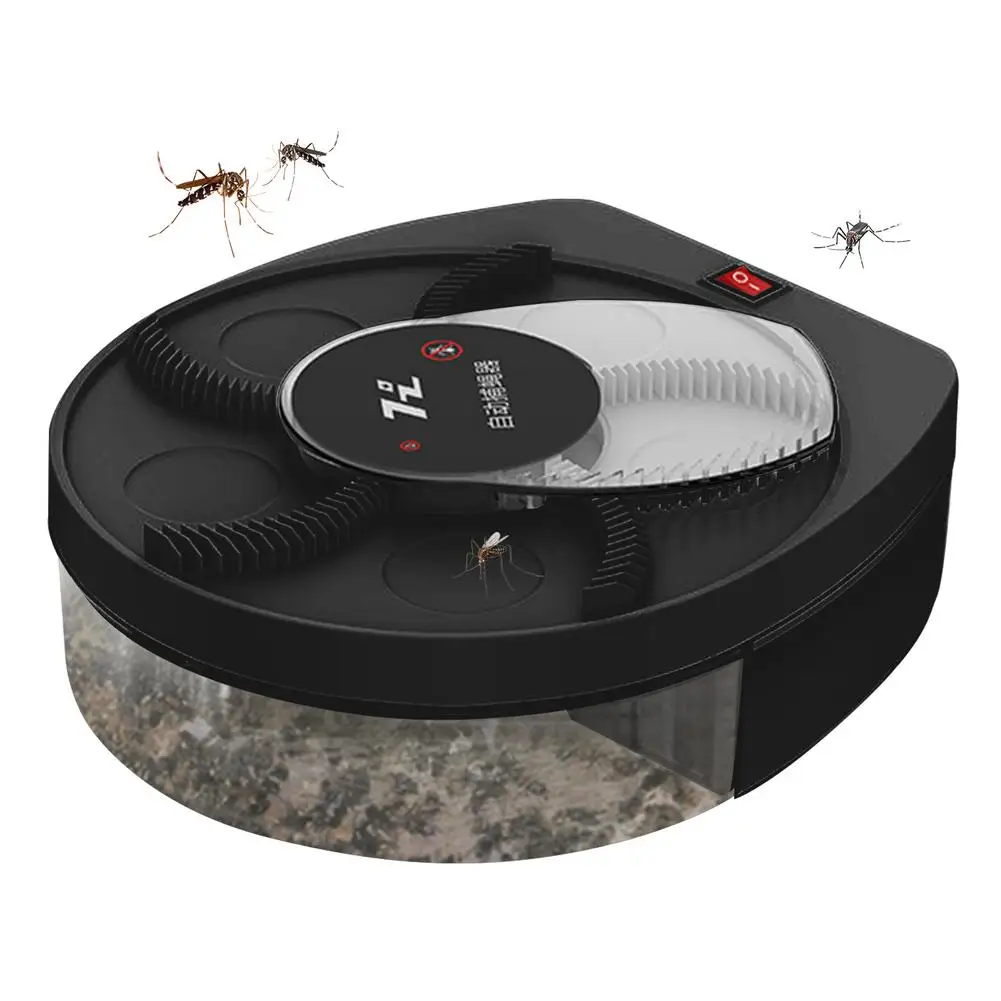 Aggiornamento Montaggio A Parete Fly Trap Automatic Hanging Flycatcher Usb Staccabile 360 Capture Fly Killer Anti Insect Catcher Cattura