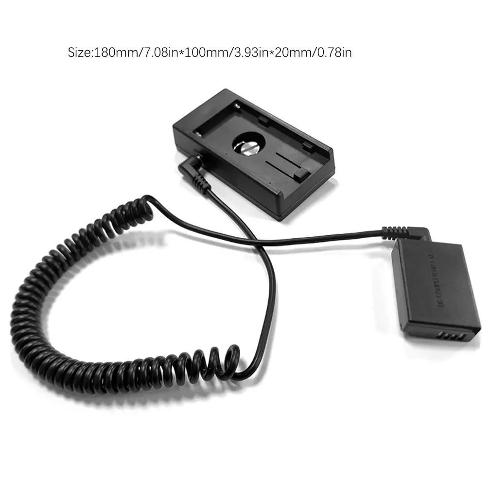 NP-F970 F750 батарея держатель Монтажная пластина с DRE17 DC муфта для Canon EOS M3 M5 EOS-M3 M6 EOS-M5 камеры EOS-M6