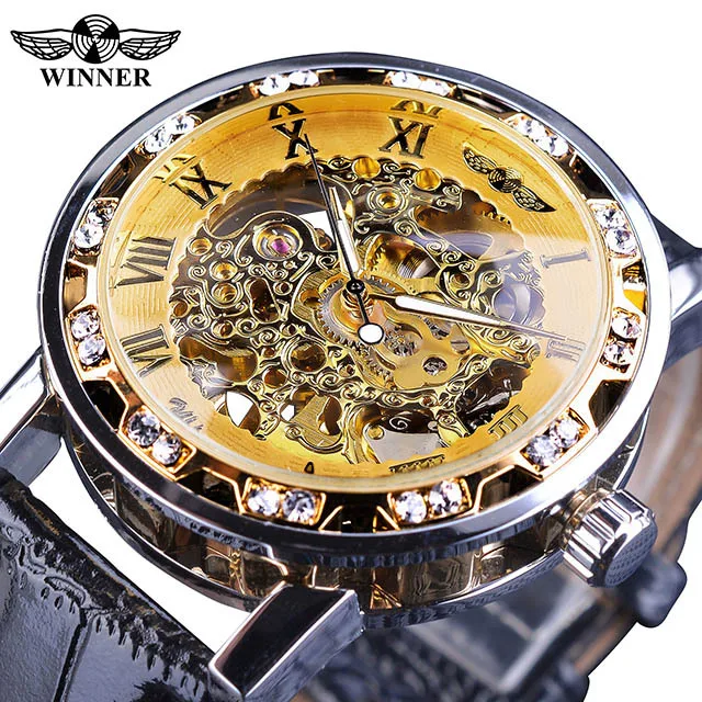 

T-Winner Hollow out Men Automatic Analog Watch Men's Automatic Analog Watch Gift