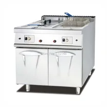 PKJG-785 газовая фритюрница(2 бака и 2 корзины) со шкафом, серия 700, для коммерческой кухни