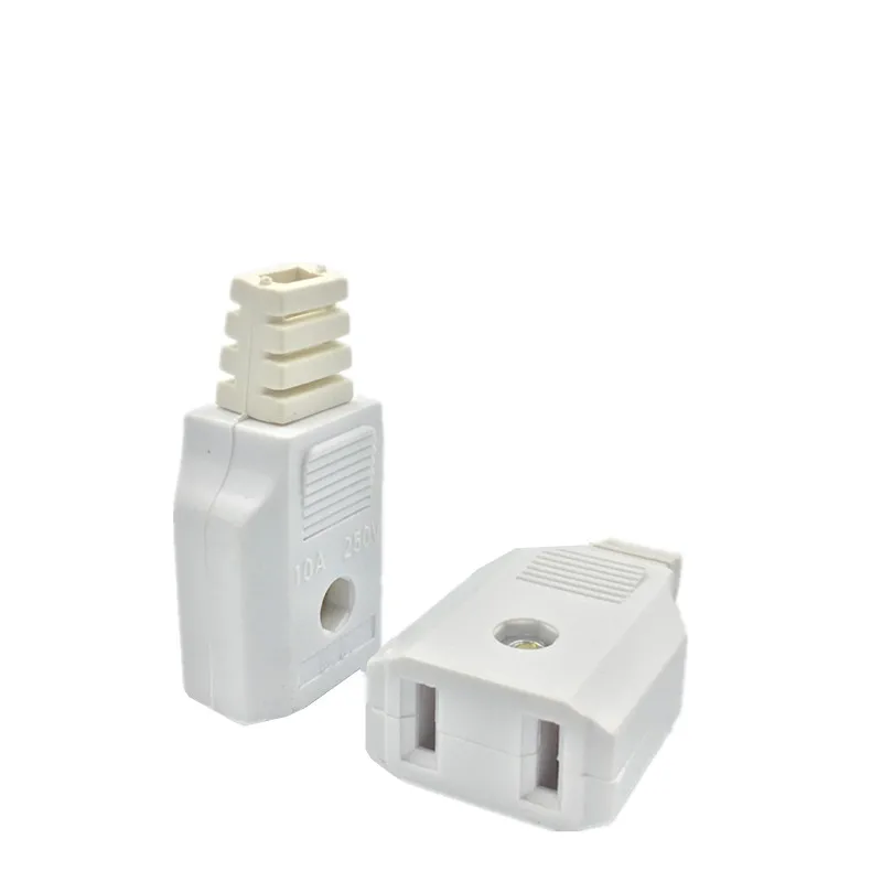 AU US American 2 Flat Pin AC Electric Power Male Plug Female Socket Outlet Adapter Wire Extension Cord Plug Adaptor plug adapter,power plug adapter,plug converter