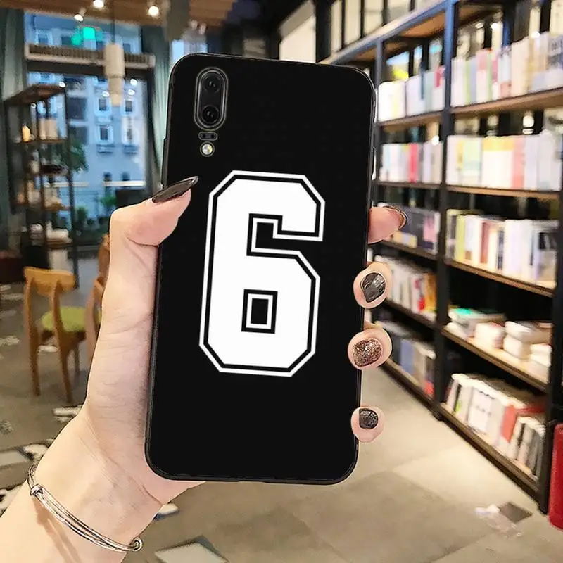 huawei silicone case Football Lucky number Phone Case For Huawei Mate 9 10 20 Pro lite 20x nova 3e P10 plus P20 Pro Honor10 lite phone case for huawei Cases For Huawei