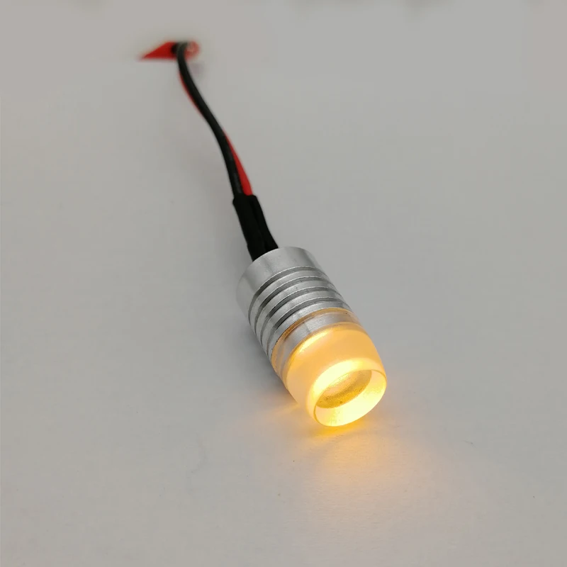 1,5 W Super Helle 12V LED Licht Signal Suchscheinwerfer mit JST Stecker für RC Drone Quadcopter Fixed-flügel flugzeug Teil – Detail 4