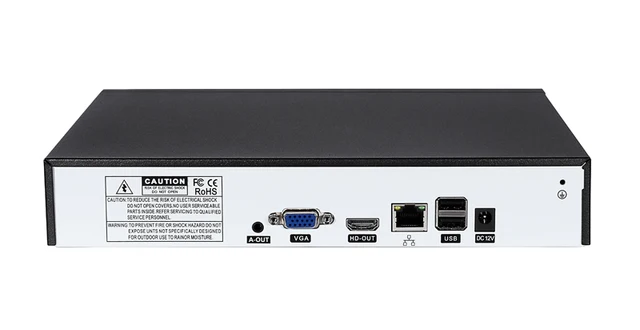 Pilot zdalnego sterowania 12V 3A maks. 8TB SATA Hi3536D XMeye Audio H.265 + 5mp 16CH 16 kanałowy 9CH wykrywanie twarzy człowieka Onvif CCTV IP DVR NVR 2