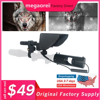 

Megaorei Night Vision Scope Day/Night Cameras Hunting Wildlife Trap Infrared LEDs Outdoor Waterproof Cameras