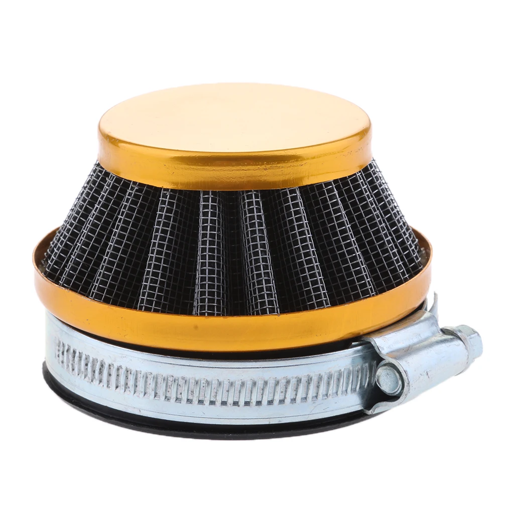 58mm Air Filter for HONDA SUZUKI KAWASAKI YAMAHA Carbureter Yellow