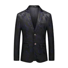 Men's Luxury Design Suit Jacket Fashion Blazer Tuxedo Plus Size 6XL 5XL Slim Fit Tuxedo Suit Jacket and Stylish Blazer Black