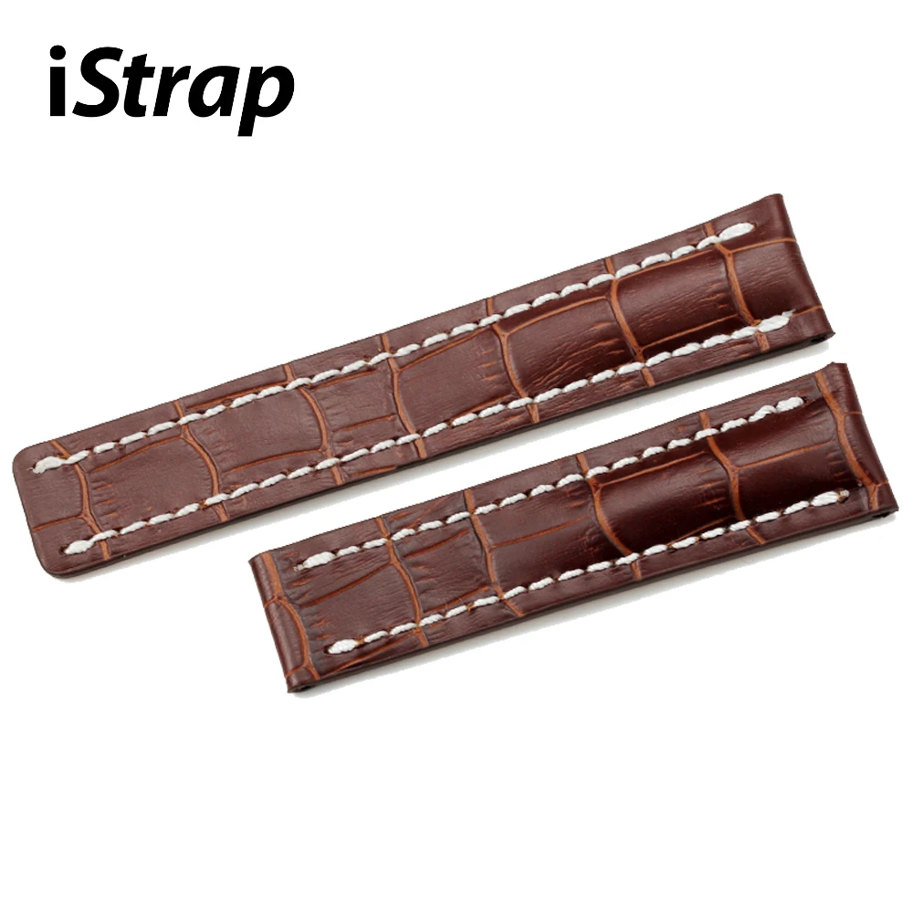 Ремешок iStrap 22 мм ремешок для часов из натуральной кожи Ремешки наручных