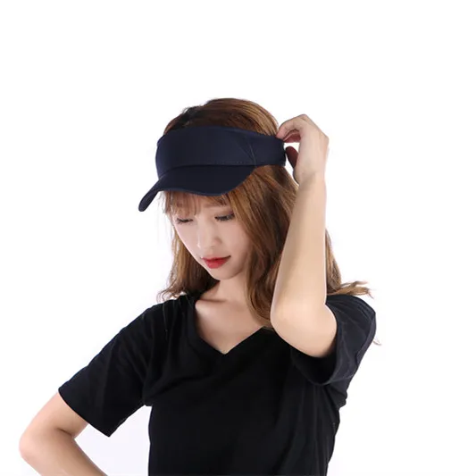 Tennis Caps Men Women Adjustable Sport Headband Classic Sun Sports Visor Hat Running Caps Tennis Beach Hat Outdoor Sports Hat