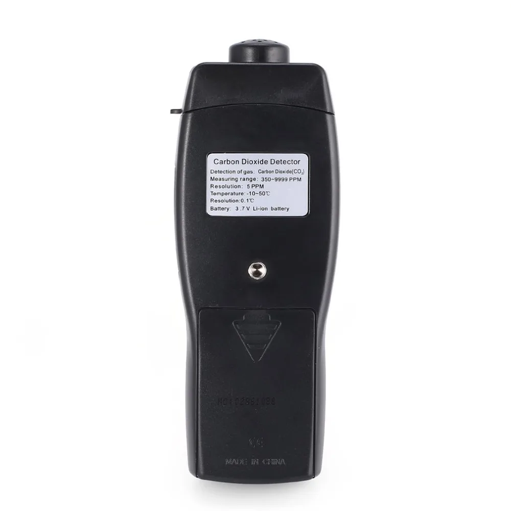 Умный датчик AR8200 CO2 углекислый газ качество воздуха монитор Анализатор температура термометр тестер детектор газа метр