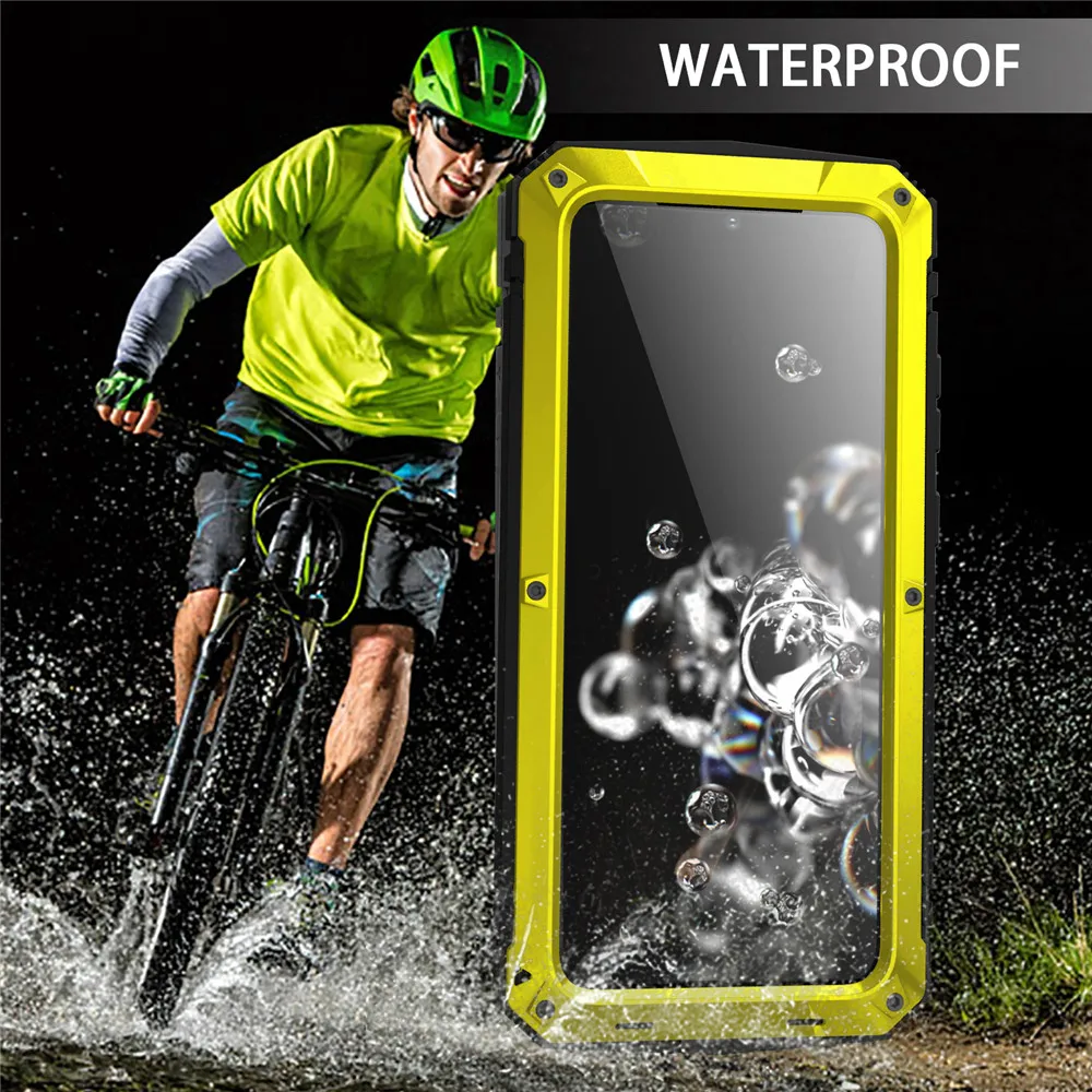 Waterproof IP68 Diving Holder Case For Samsung S20 Ultra Cover Metal Hybrid Armor Shockproof Stand Cases for Samsung S20 Plus Waterproof IP68 Diving Holder Case For Samsung S20 Ultra Cover Metal Hybrid Armor Shockproof Stand Cases for Samsung S20 Plus