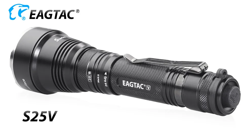 EAGTAC S25V Тактический светильник для вспышки охотничий фонарь USB recargeable 664 метров 21700 5000 мАч батарея водонепроницаемый светильник