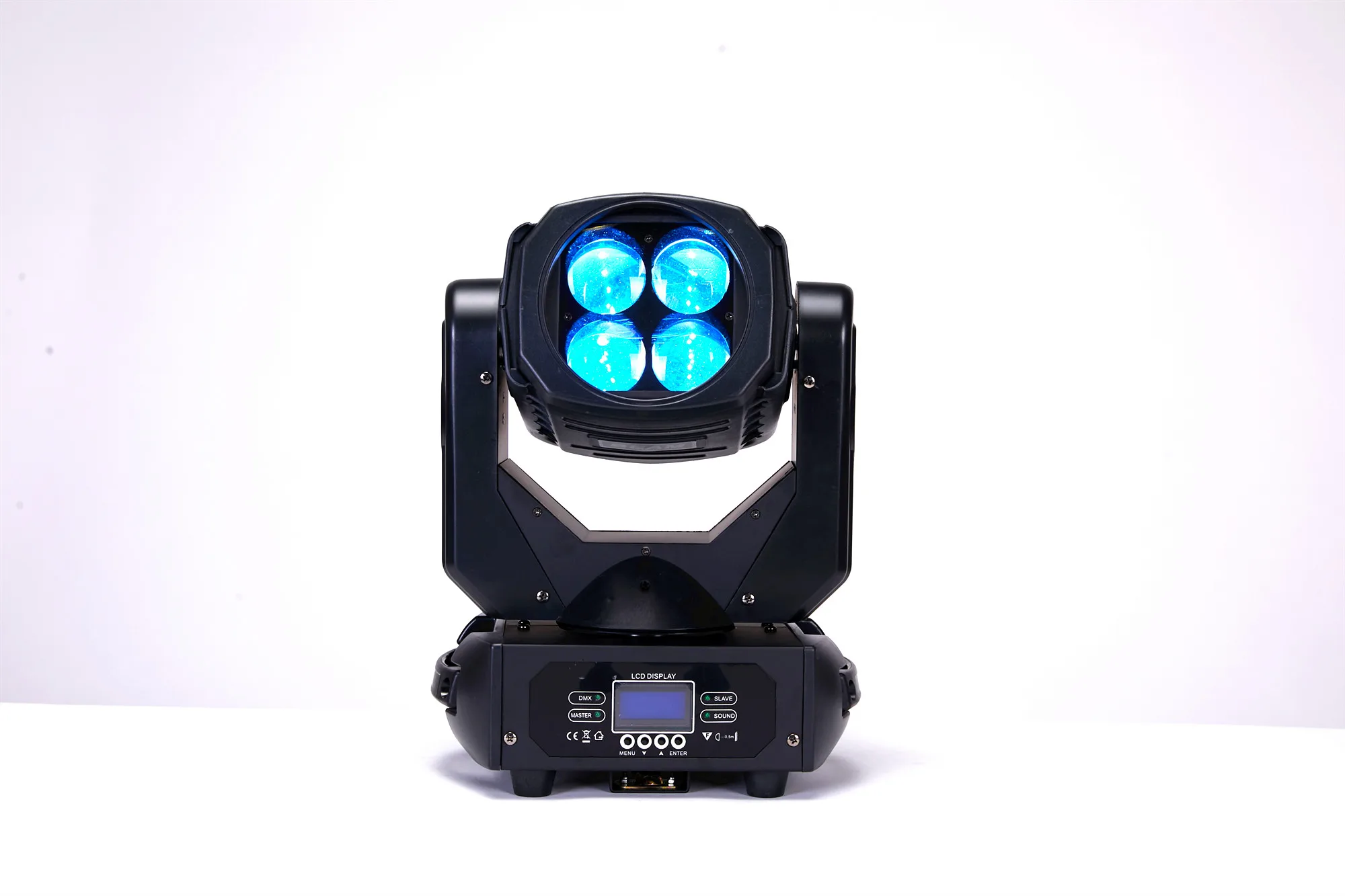 4x25W светодиодный haz de luz principal móvil super 4x25 w cabeza móvil