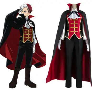 

Anime Boku no Hero Academia Cosplay Costume My Hero Academia Todoroki Shoto Jumpsuits Rompers uniform Cosplay Halloween Costume