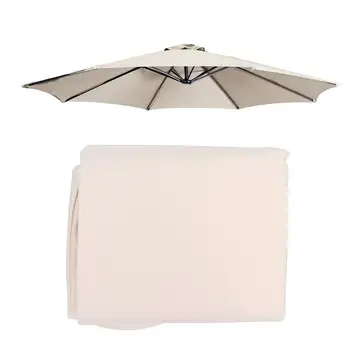 

1pc Beach Umbrella Canopy UV Protection Umbrella Canopy Outdoor Umbrella Canopy without Umbrella Stand 300x300cm