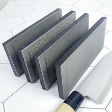Cuchillo de piedra afilada para uso doméstico, sistema de piedra afilada de diamante con base de CA, borde Apex, barra afilada para cuchillo