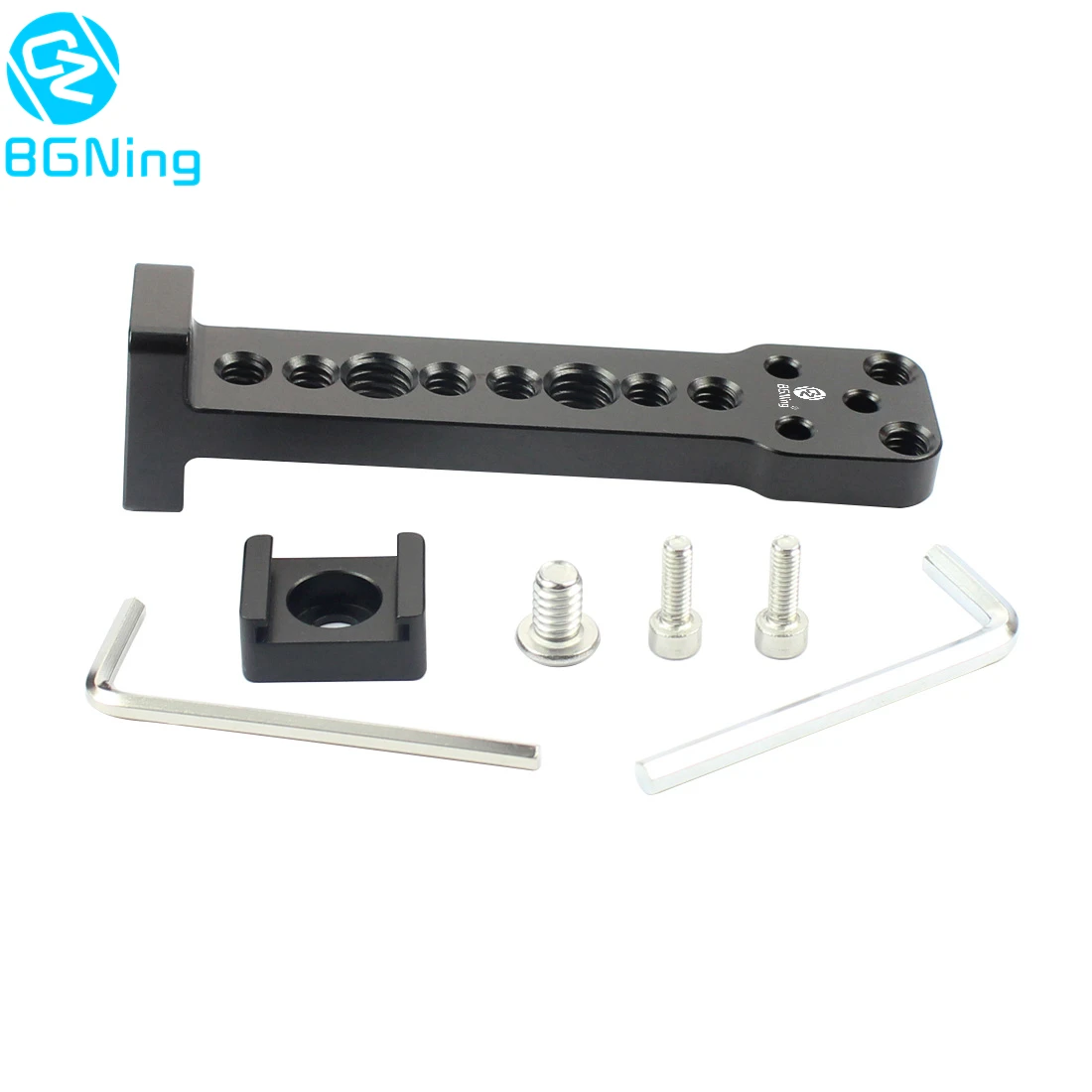 

Aluminium Handheld Gimbal Extension Mounting Plate Bracket Quick Release for Mic Monitor Arm Adapter for DJI Ronin S Stabilizer