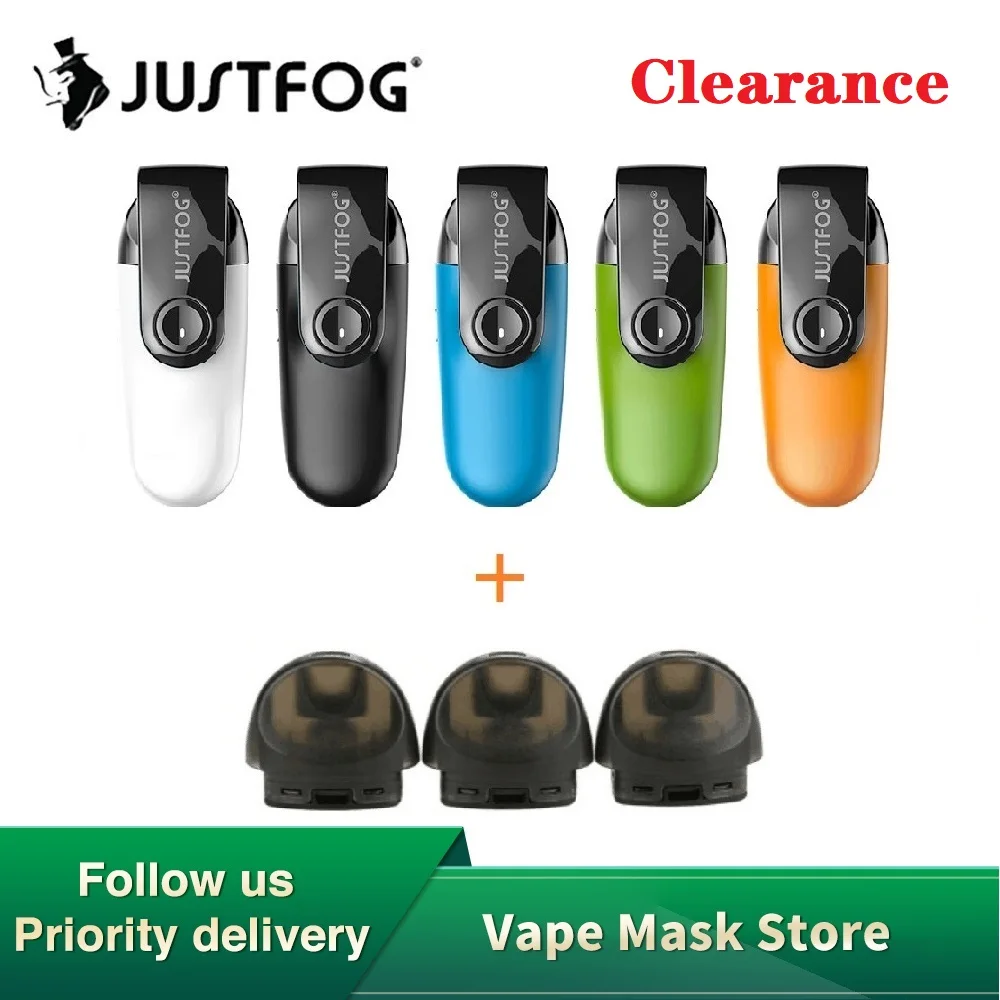 Горячая Распродажа набор JUSTFOG C601 с емкостью бака 1 7 мл и аккумулятором 650 мАч