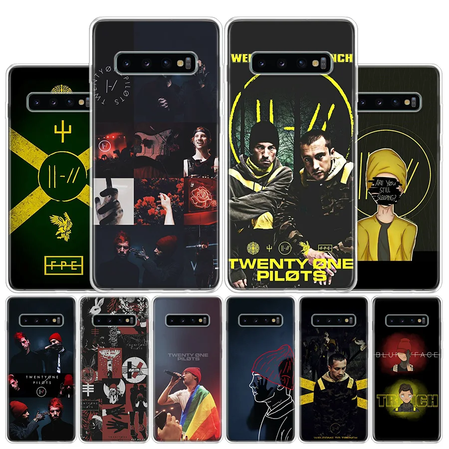 Чехол Twenty one pilots для Samsung Galaxy S10 S20 FE S21 Ultra Note 10 9 8 S9 S8 S7 Edge J4 J6 J8 Plus Lite + чехол Co |