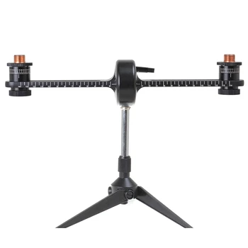 

Alctron MAS006 Multifunctional Precise Stereo Recording Dual Microphone Bracket Pole Bracket XY Recording Mic Stand Holder