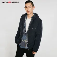 JackJones мужской пуховик с капюшоном, короткое пальто, мужская одежда 218412525