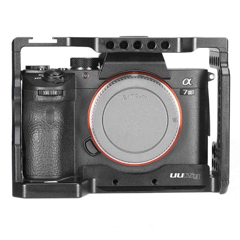 Клетка для камеры ABKT-UURig для A7III standard Arca-style быстросъемная пластина с верхней ручкой для A7Iii A7R3 A7M3