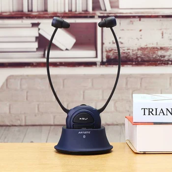 

Rechargeable Bluetooth Wireless headphones hearing aids Portable Sports headset mini Amplifier hearing aid for TV the elderly