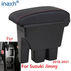 Reposabrazos para Suzuki Jimny JB74, caja de almacenamiento con reposabrazos para coche, 2020, 2019, 2018, 2017, piezas de reequipamiento, detalles interiores, accesorios para coche