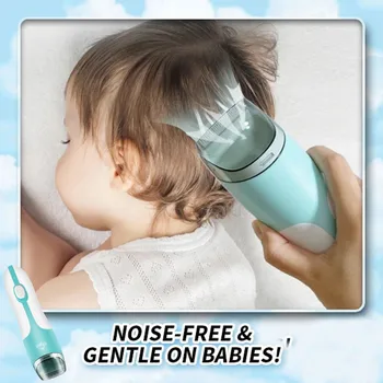 

1PC Vacuum Hair Trimmer Home Adult Baby Simple Operation Convenient Rechargeable Hair Trimmer Portable Men And Women Available