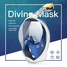 DMAR Дайвинг маска подводная противотуманная панорамный складной полный уход за кожей лица трубка маска для женщин мужчин Дети Одежда заплыва маска