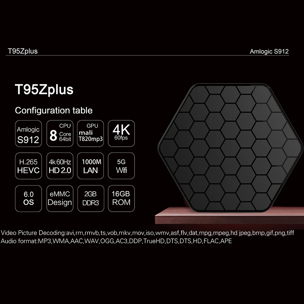 T95Z Плюс/T95 MAX Plus 16/32/64GB Android 7,1/9,0 4K ТВ BOX Smart ТВ коробка 2,4 г/Wi-Fi 5 ГГц BT4.0 набор коробка T95 media player
