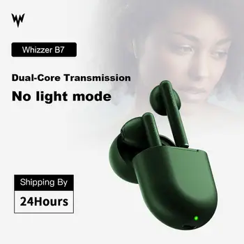 

Whizzer B7 TWS Headphones BravoPods True Wireless Earphone Voice Control Bluetooth 5.0 Noise Reduction Tap Control Headset