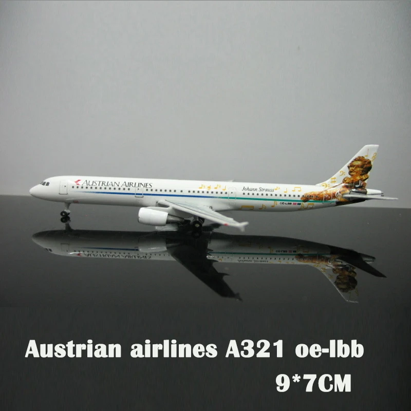 1:500 посылка австрийский A321-OE-LBD/Инструкция по эксплуатации инструкции и пассажирских самолетов статический Дисплей литья под давлением коллекция Рождественский подарок