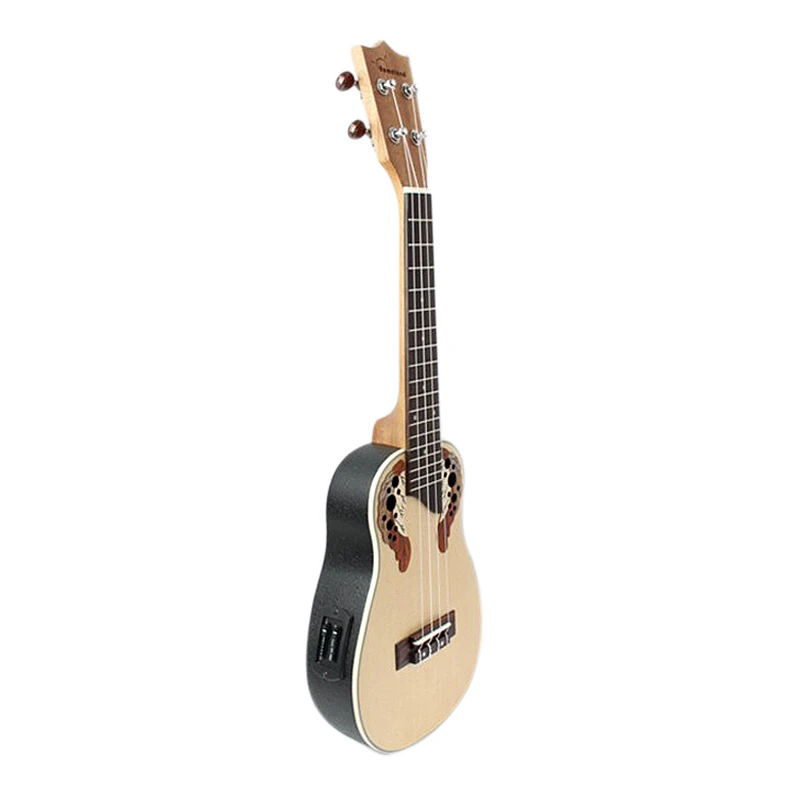 

23 inch Compact Ukelele Ukulele Hawaiian Spruce Rosewood Fretboard