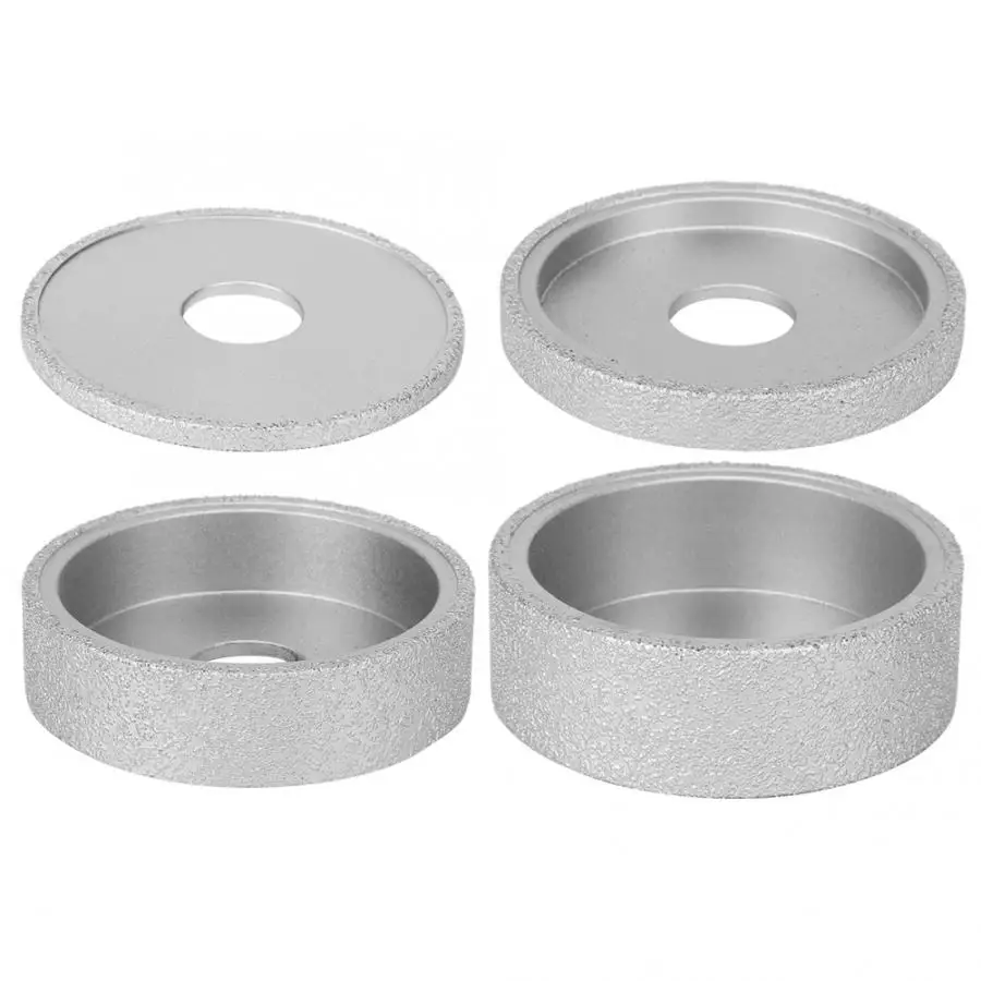 

7.3cm Flat Brazed Diamond Edge Grinding Wheel 0.5/1.0/2.5/3.0cm Height For Stone Marble Ceramic Granite Concrete Angle Grinder