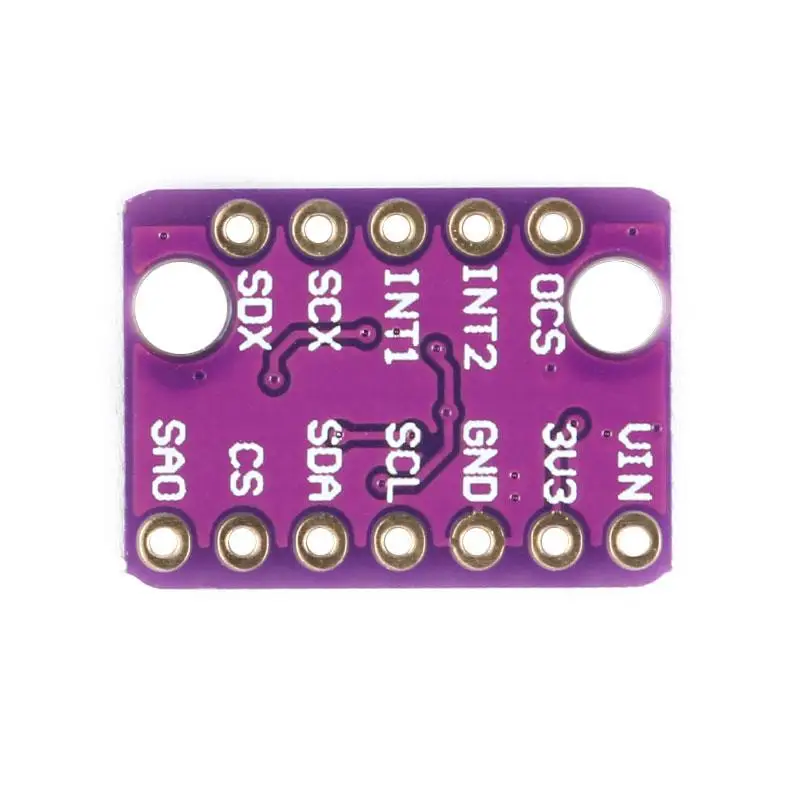 BMI160 GY 6 Axis 6DOF Rate Gyro Gravity модуль датчика акселерометра IIC I2C SPI протокол связи 3