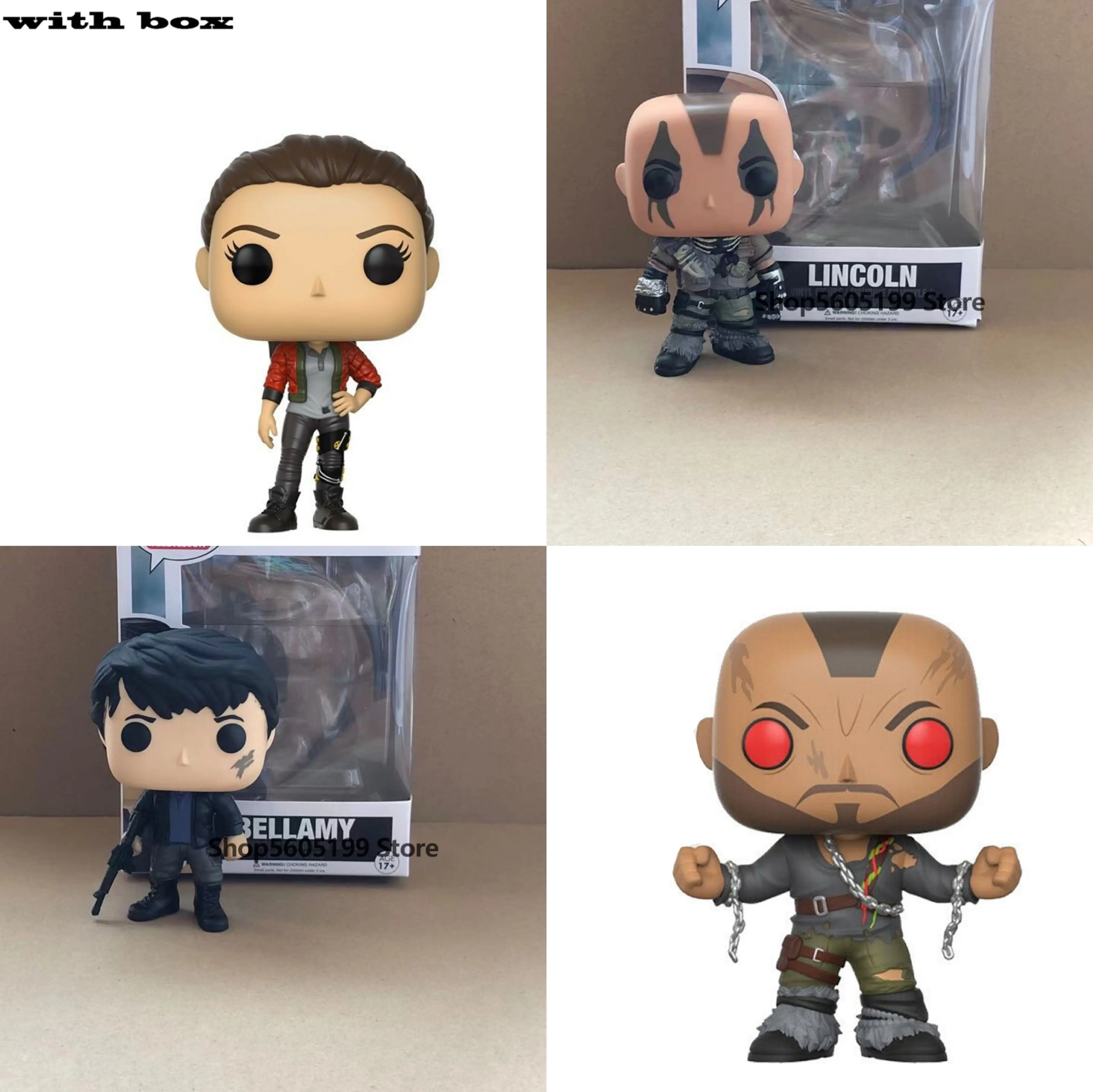 POP The 100 RAVEN BELLAMY Lincoln as Reaper с коробкой виниловые экшн-фигурки коллекционные модели